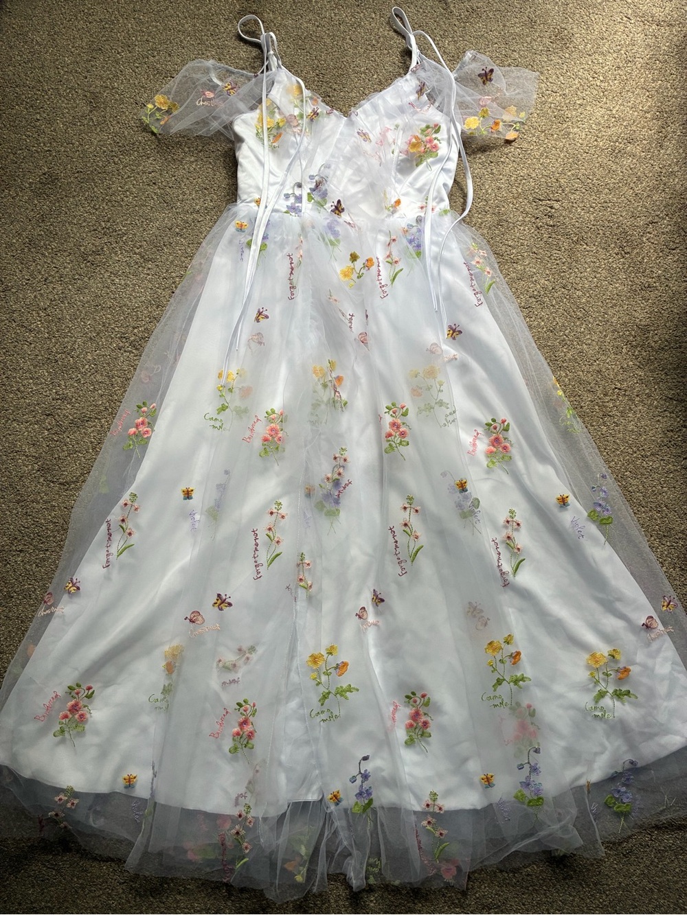 Stunning Fairycore Garden Party Dress (no size)